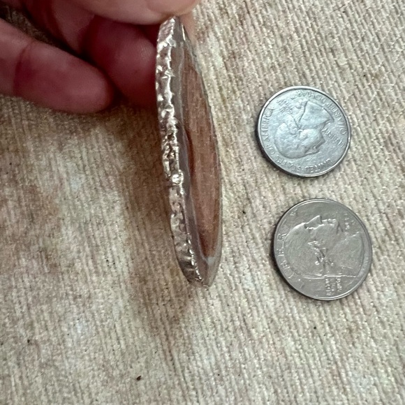 Carnelian Slice Pendant - Picture 3 of 6